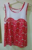 Blusa Tule de Melancia