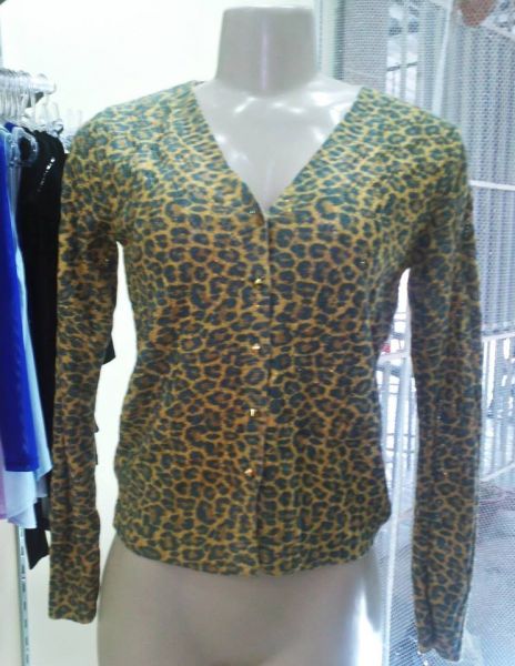 Cardigã Estampado