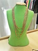 Colar de Strass e Correntes