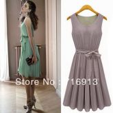 Vestido Saia Plisada