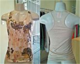 Camiseta c/ Paêtê e Lurex