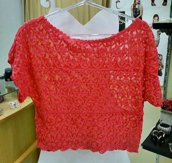 Blusa de Renda