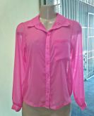 Blusa Chifon c/ Bolso