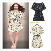 Vestido Pássaros Grandes