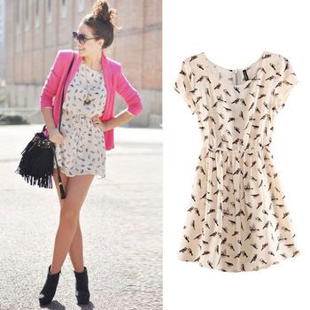 Vestido Pássaros