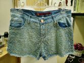 Short Jeans com Detalhe